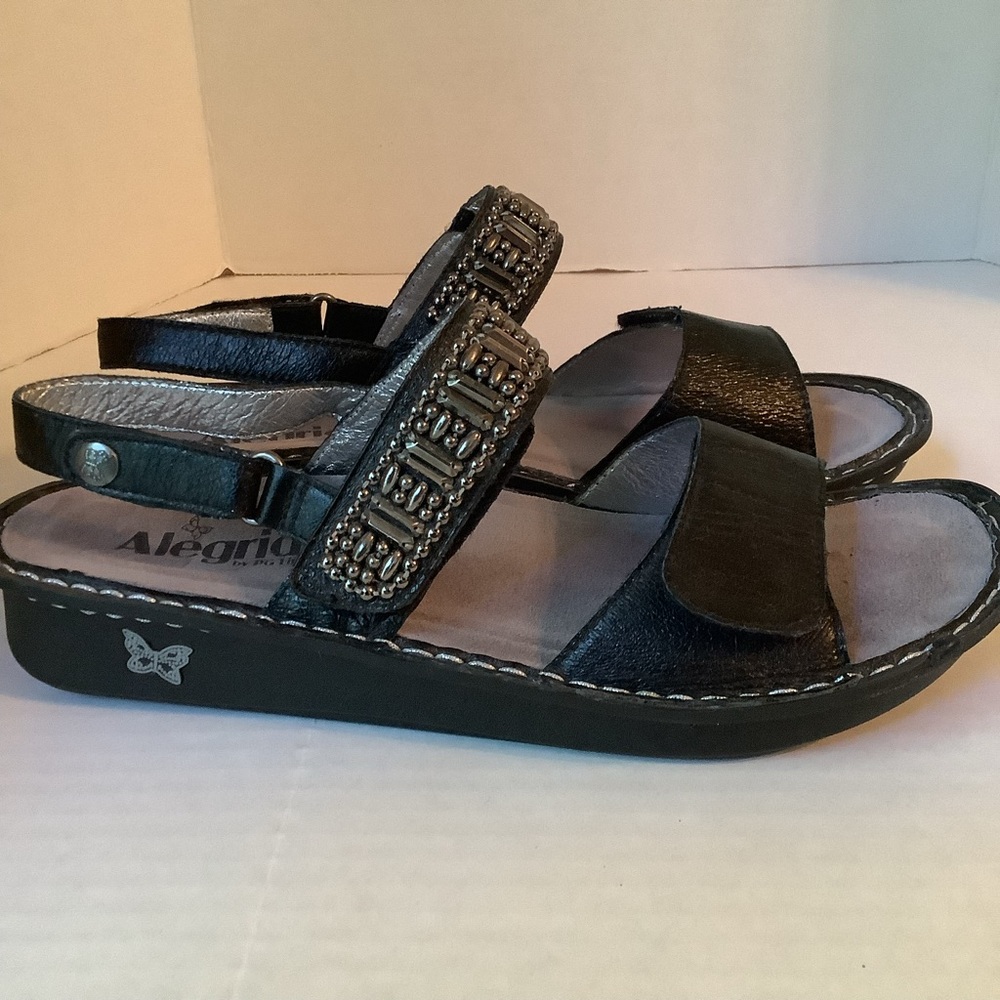Alegria Verona Sandals Black Size 42